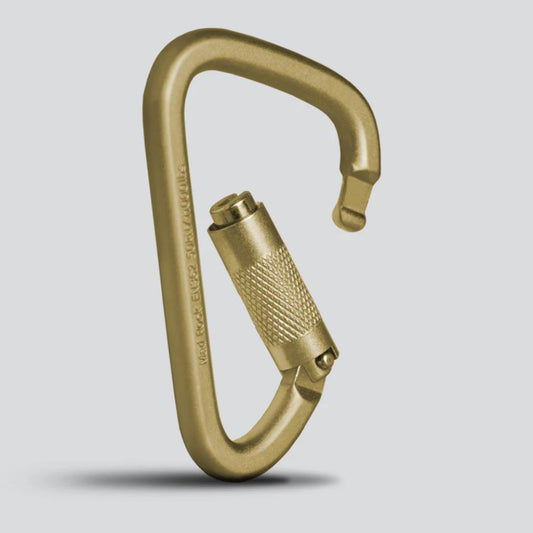 Mad Rock - XL Steel Screw Gate - Gold